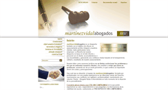 Desktop Screenshot of martinezvidalabogados.com